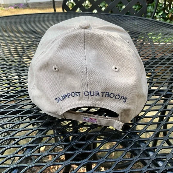 🇺🇸NRA Support Our Troops American Flag Embroidered 100% Cotton Hat! - Picture 4 of 12